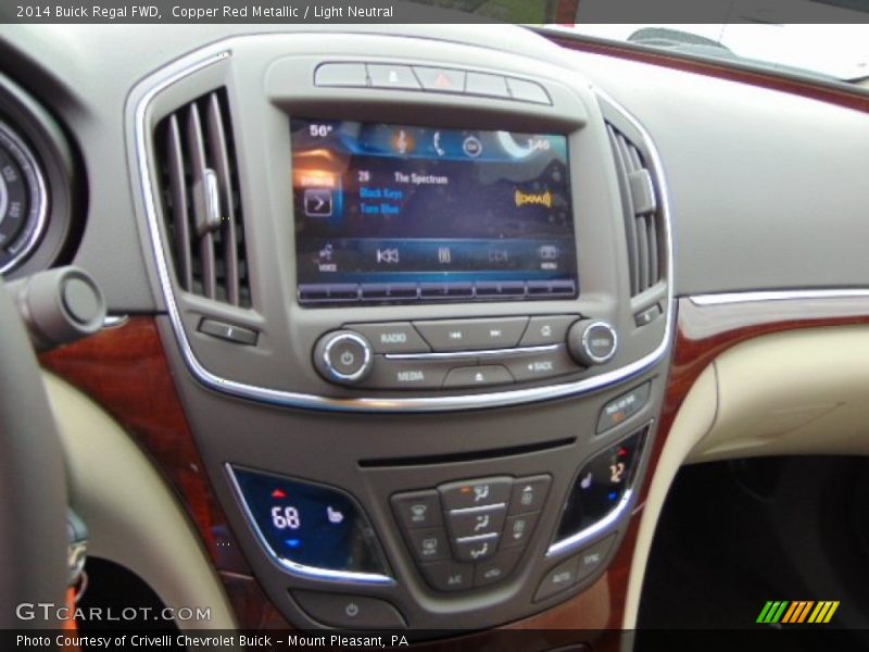 Copper Red Metallic / Light Neutral 2014 Buick Regal FWD
