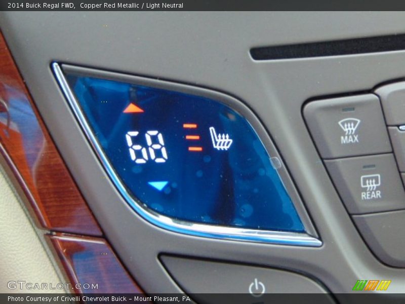 Copper Red Metallic / Light Neutral 2014 Buick Regal FWD