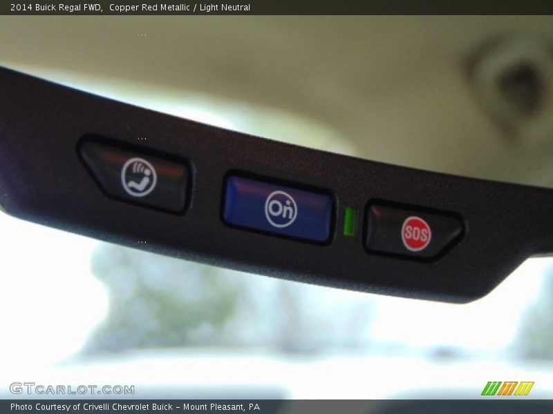 Copper Red Metallic / Light Neutral 2014 Buick Regal FWD