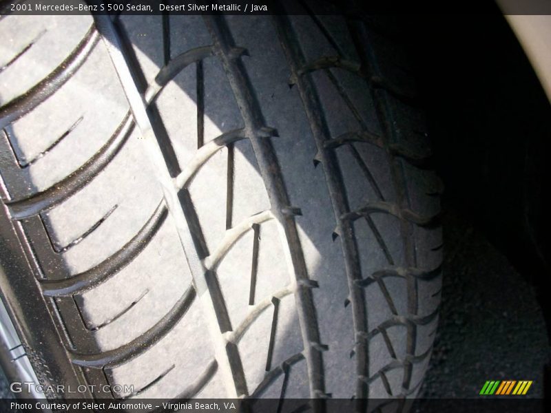 Desert Silver Metallic / Java 2001 Mercedes-Benz S 500 Sedan