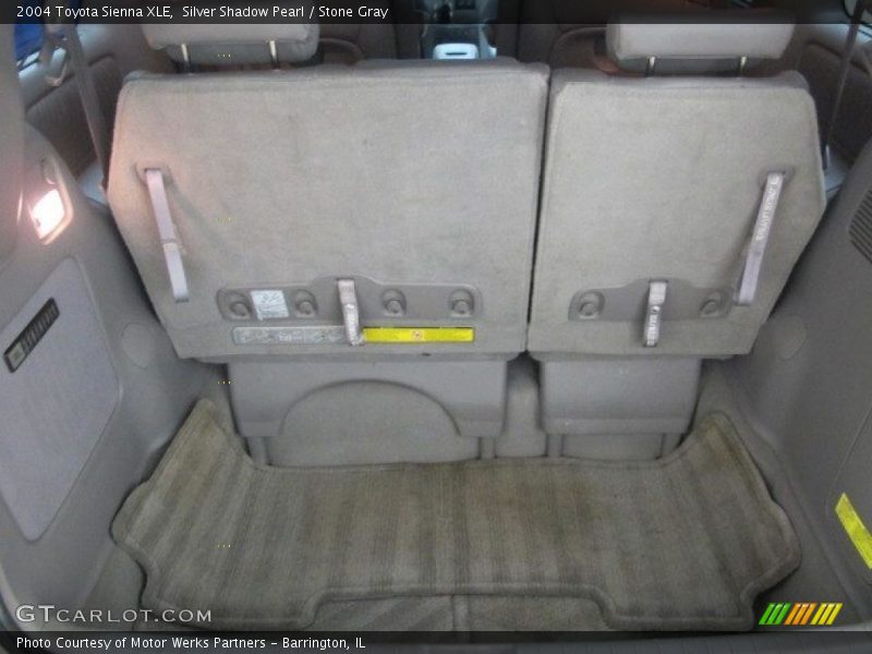Silver Shadow Pearl / Stone Gray 2004 Toyota Sienna XLE
