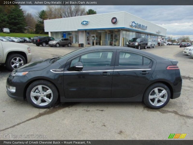 Ashen Grey Metallic / Jet Black/Dark Accents 2014 Chevrolet Volt