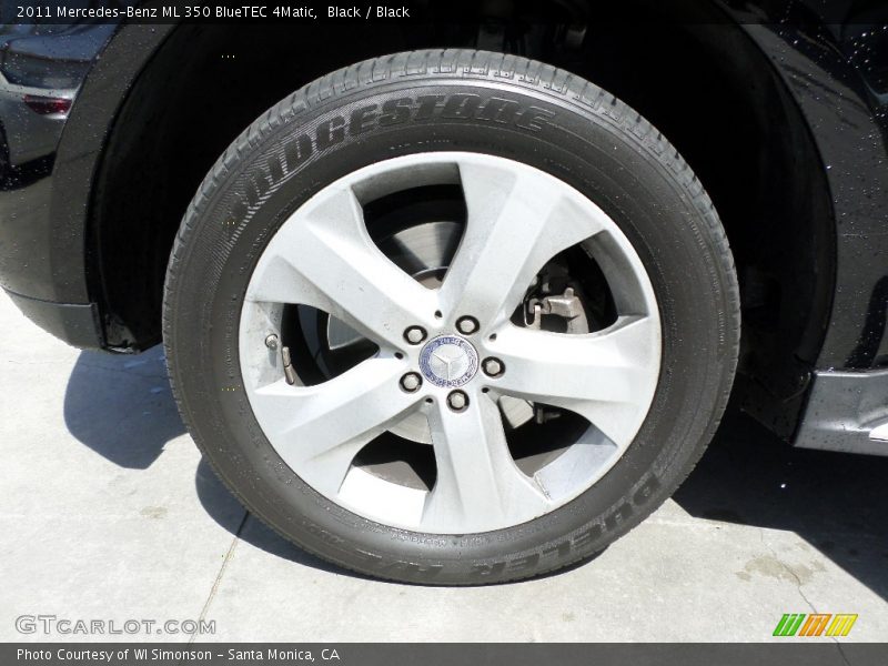 Black / Black 2011 Mercedes-Benz ML 350 BlueTEC 4Matic
