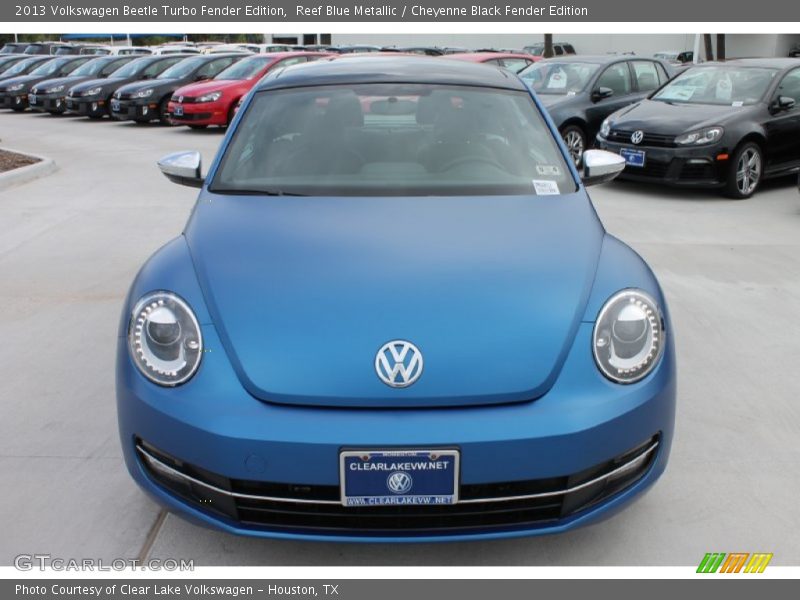Reef Blue Metallic / Cheyenne Black Fender Edition 2013 Volkswagen Beetle Turbo Fender Edition
