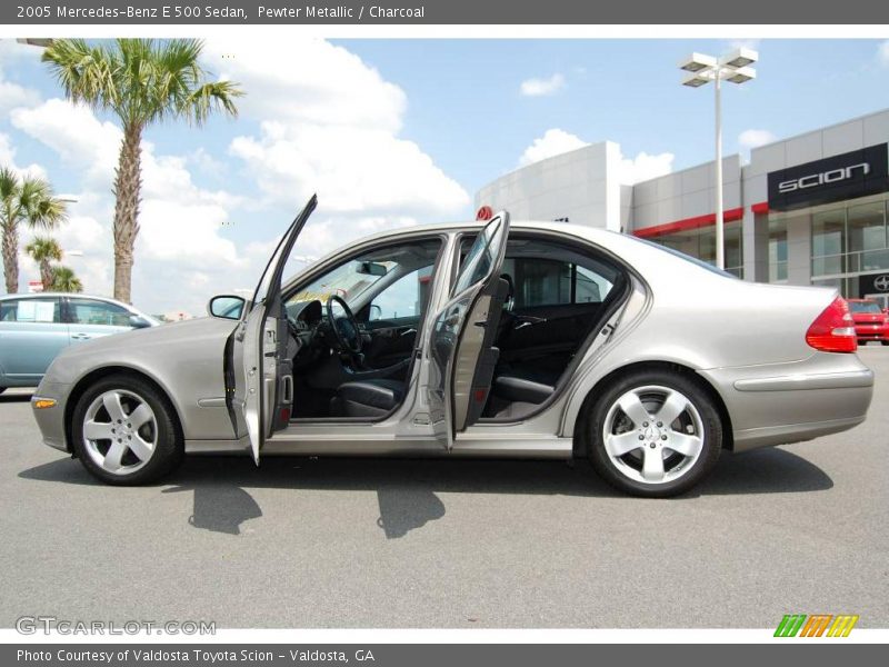 Pewter Metallic / Charcoal 2005 Mercedes-Benz E 500 Sedan