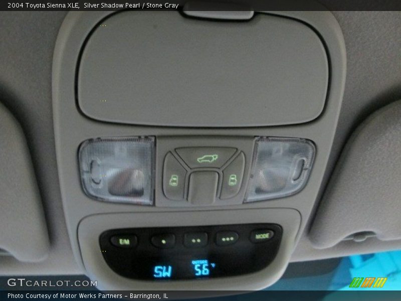 Silver Shadow Pearl / Stone Gray 2004 Toyota Sienna XLE