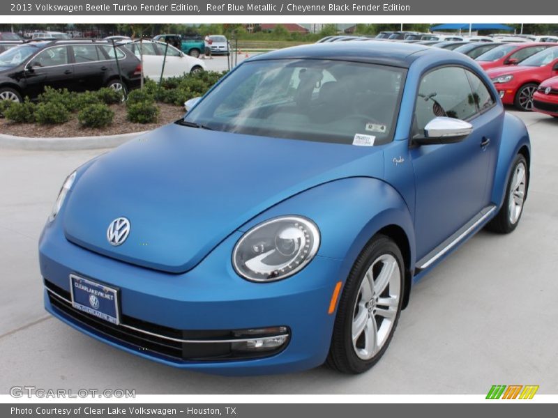 Reef Blue Metallic / Cheyenne Black Fender Edition 2013 Volkswagen Beetle Turbo Fender Edition