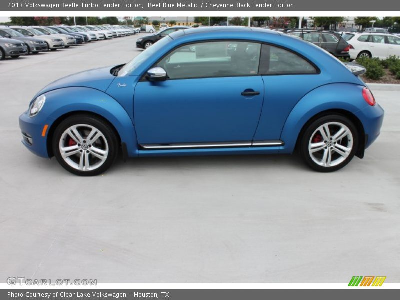 Reef Blue Metallic / Cheyenne Black Fender Edition 2013 Volkswagen Beetle Turbo Fender Edition