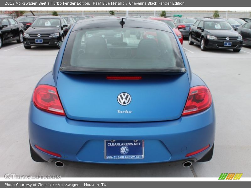 Reef Blue Metallic / Cheyenne Black Fender Edition 2013 Volkswagen Beetle Turbo Fender Edition