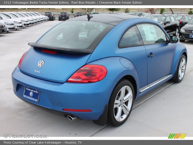 Reef Blue Metallic / Cheyenne Black Fender Edition 2013 Volkswagen Beetle Turbo Fender Edition