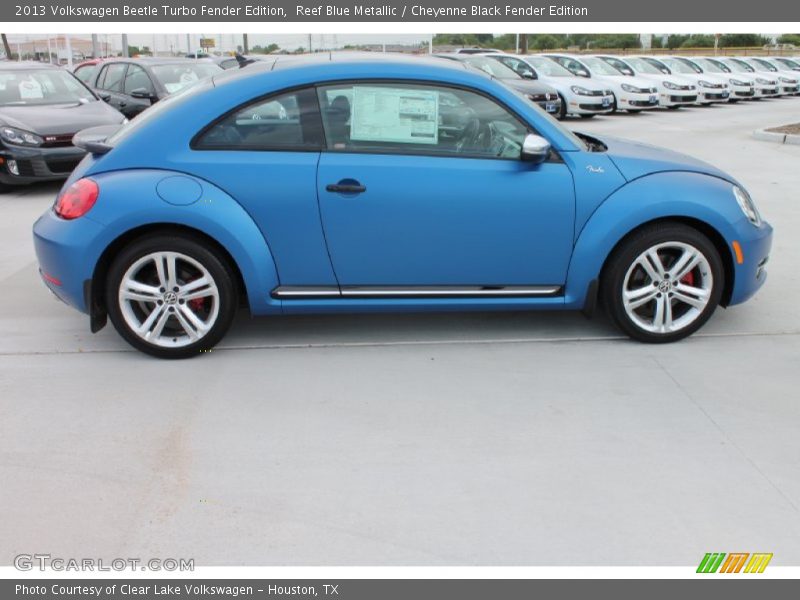 Reef Blue Metallic / Cheyenne Black Fender Edition 2013 Volkswagen Beetle Turbo Fender Edition