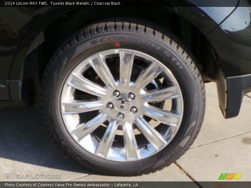 Tuxedo Black Metallic / Charcoal Black 2014 Lincoln MKX FWD