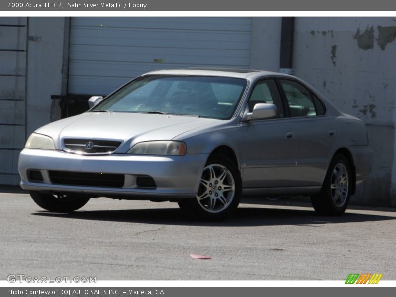 Satin Silver Metallic / Ebony 2000 Acura TL 3.2