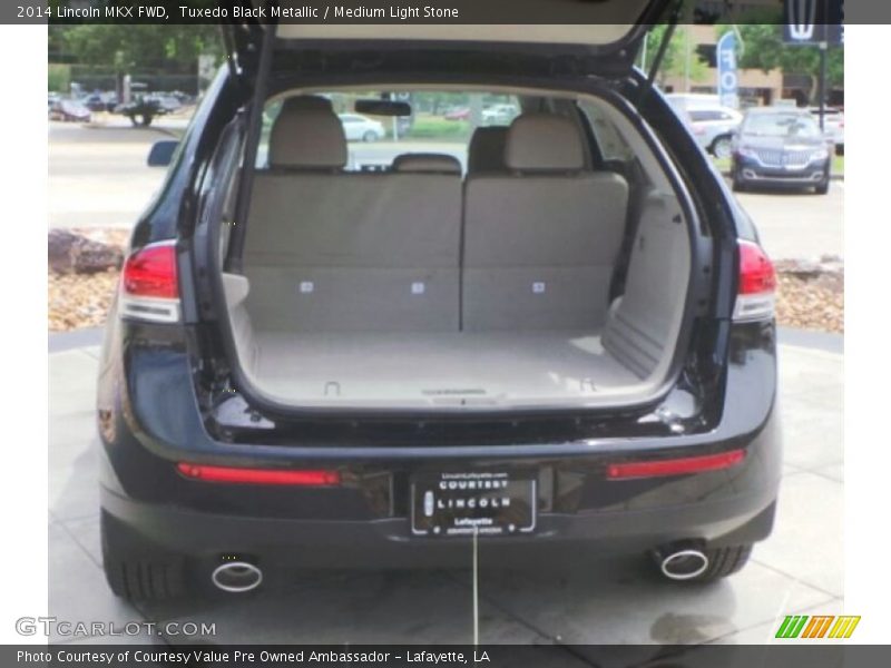Tuxedo Black Metallic / Medium Light Stone 2014 Lincoln MKX FWD