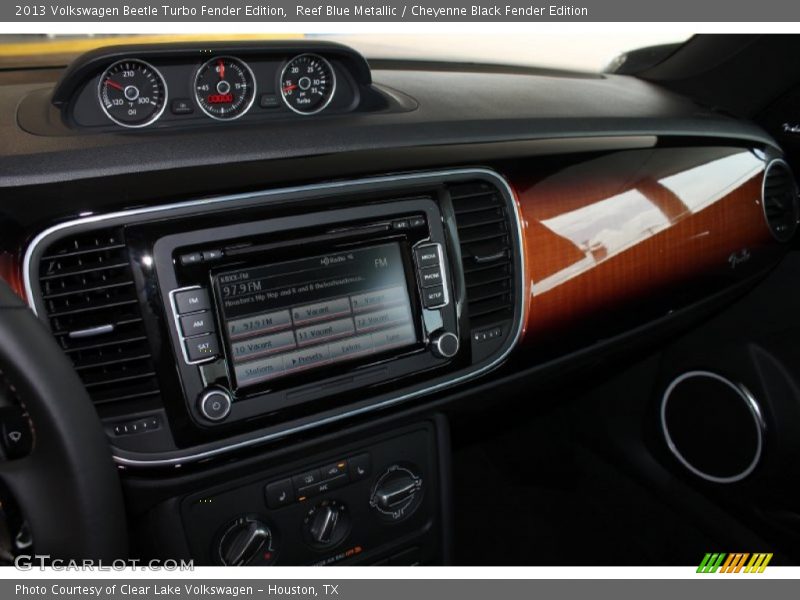 Reef Blue Metallic / Cheyenne Black Fender Edition 2013 Volkswagen Beetle Turbo Fender Edition
