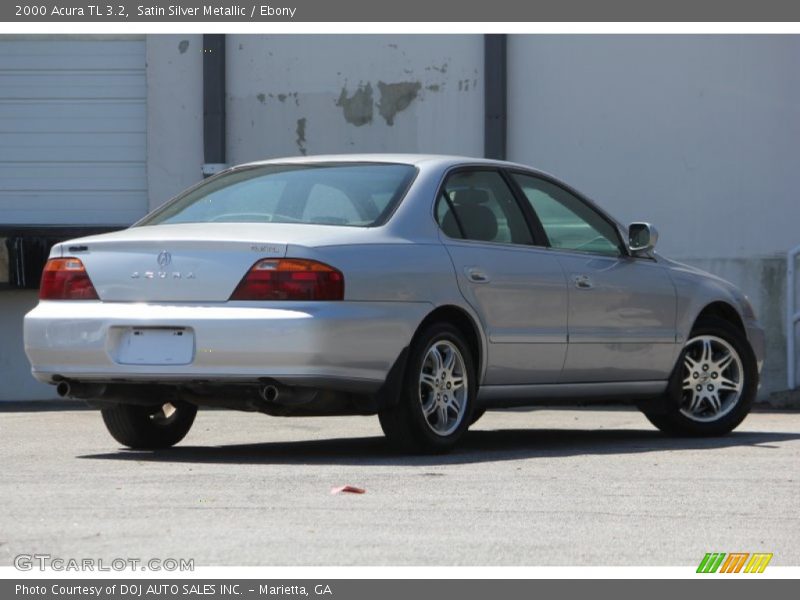 Satin Silver Metallic / Ebony 2000 Acura TL 3.2