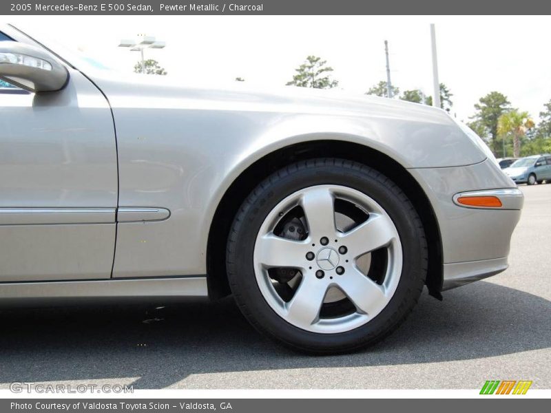 Pewter Metallic / Charcoal 2005 Mercedes-Benz E 500 Sedan