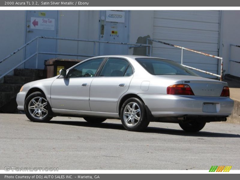 Satin Silver Metallic / Ebony 2000 Acura TL 3.2