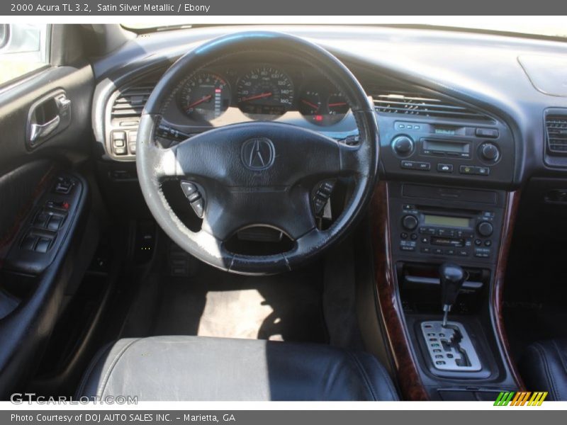 Satin Silver Metallic / Ebony 2000 Acura TL 3.2