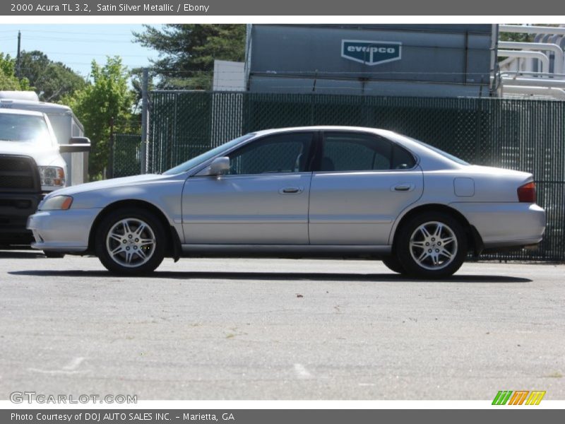 Satin Silver Metallic / Ebony 2000 Acura TL 3.2