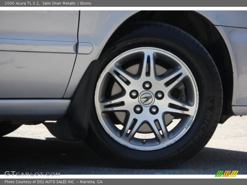 Satin Silver Metallic / Ebony 2000 Acura TL 3.2