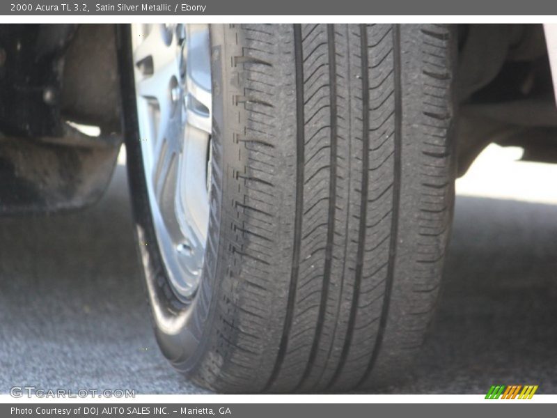 Satin Silver Metallic / Ebony 2000 Acura TL 3.2