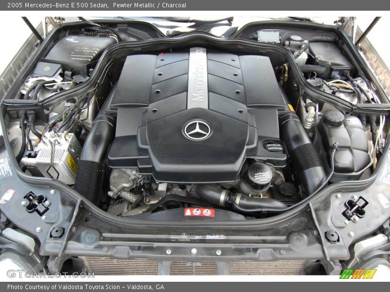 Pewter Metallic / Charcoal 2005 Mercedes-Benz E 500 Sedan
