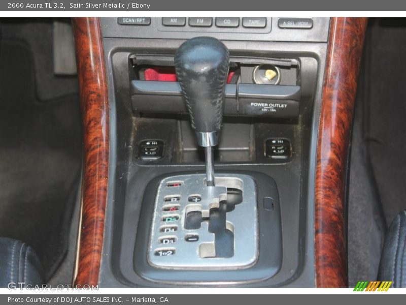 Satin Silver Metallic / Ebony 2000 Acura TL 3.2