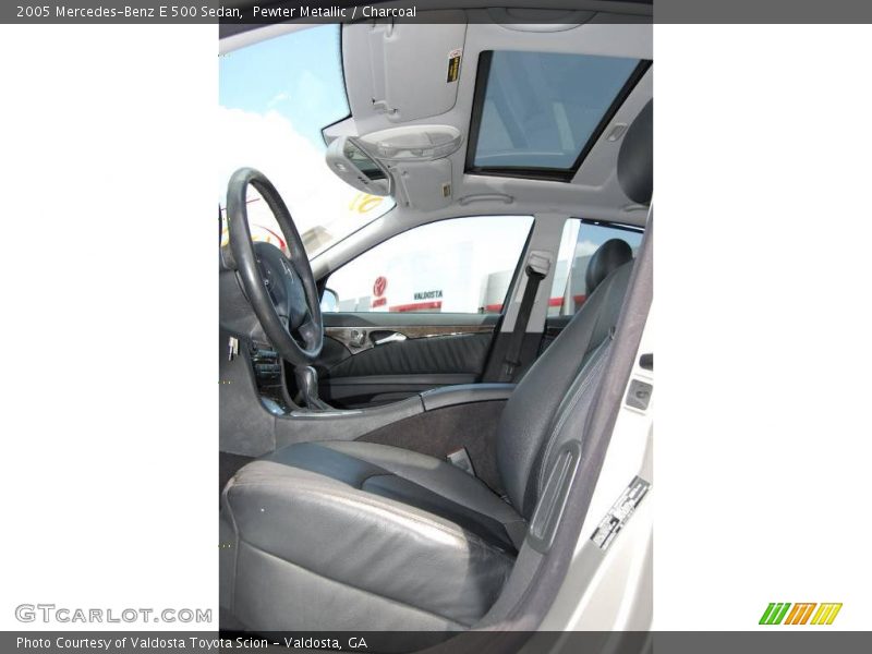 Pewter Metallic / Charcoal 2005 Mercedes-Benz E 500 Sedan