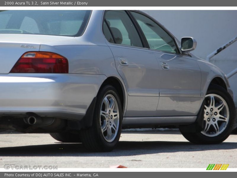 Satin Silver Metallic / Ebony 2000 Acura TL 3.2