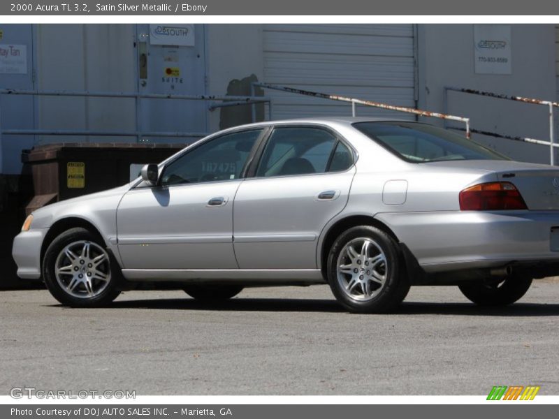 Satin Silver Metallic / Ebony 2000 Acura TL 3.2