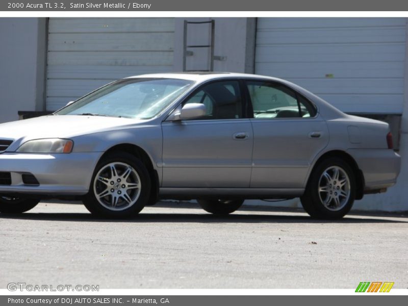 Satin Silver Metallic / Ebony 2000 Acura TL 3.2
