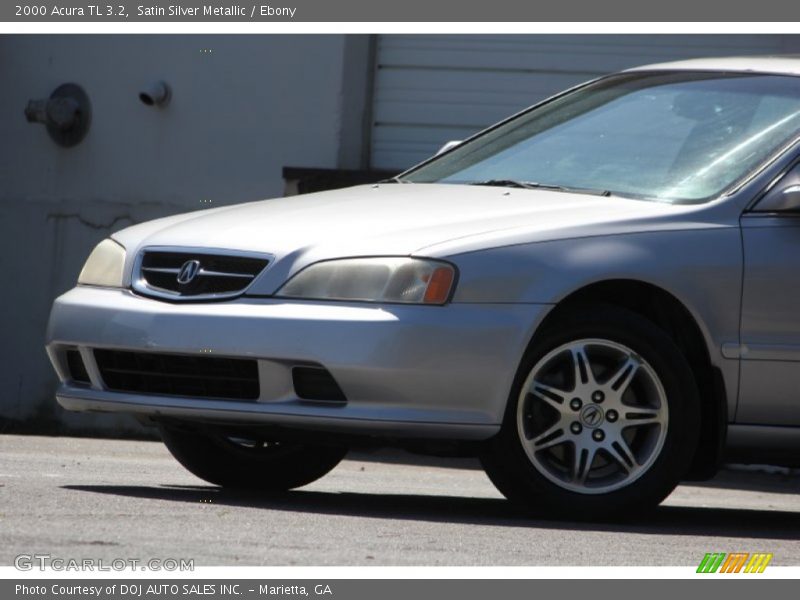 Satin Silver Metallic / Ebony 2000 Acura TL 3.2