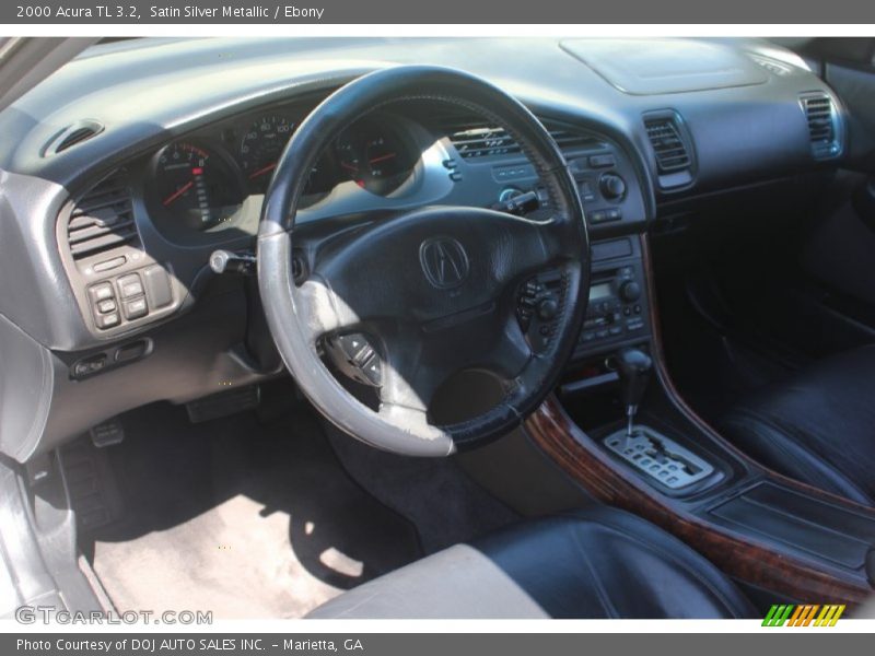 Satin Silver Metallic / Ebony 2000 Acura TL 3.2