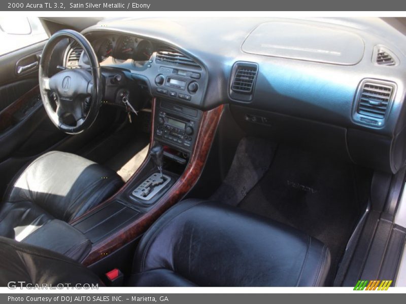 Satin Silver Metallic / Ebony 2000 Acura TL 3.2