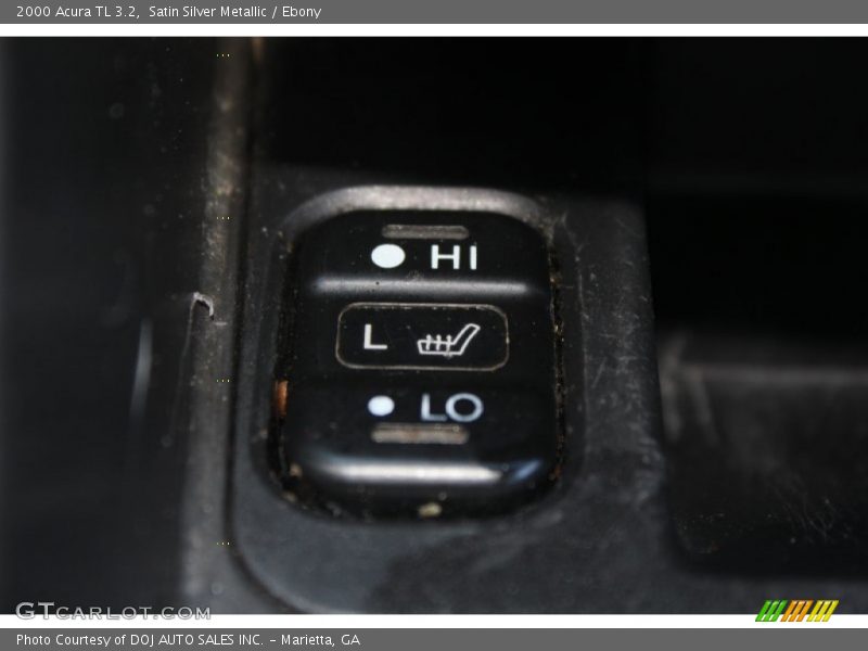 Satin Silver Metallic / Ebony 2000 Acura TL 3.2