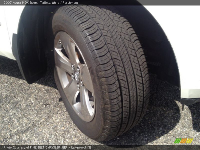 Taffeta White / Parchment 2007 Acura MDX Sport
