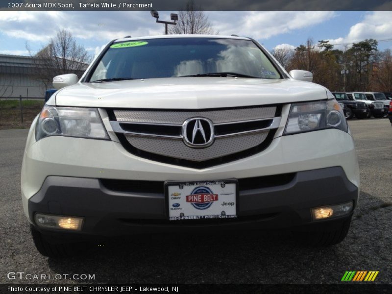 Taffeta White / Parchment 2007 Acura MDX Sport