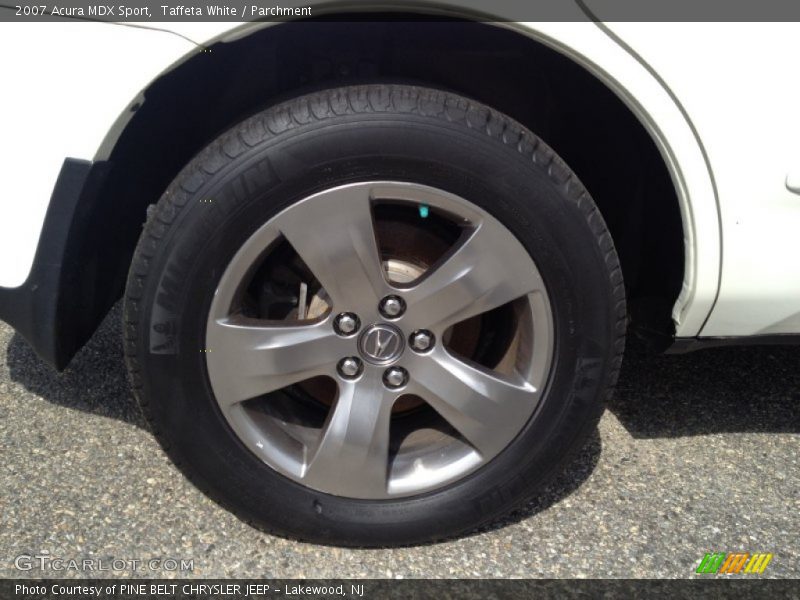 Taffeta White / Parchment 2007 Acura MDX Sport
