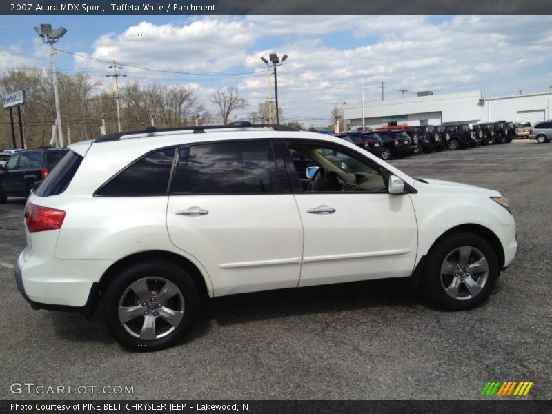 Taffeta White / Parchment 2007 Acura MDX Sport