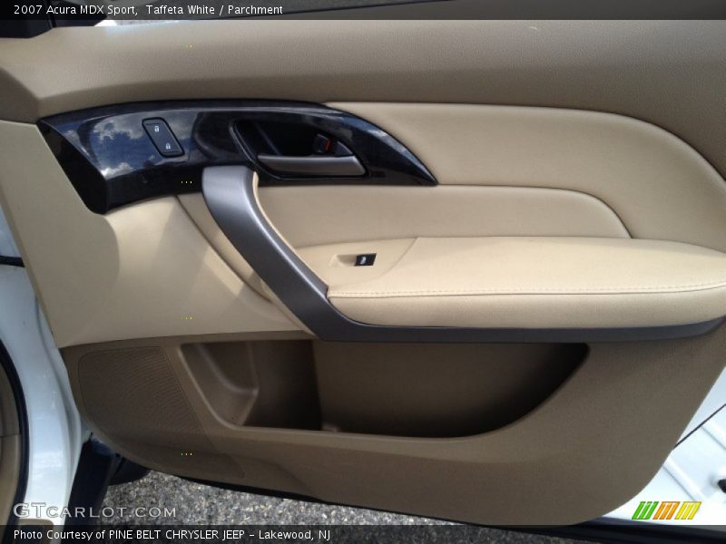 Taffeta White / Parchment 2007 Acura MDX Sport