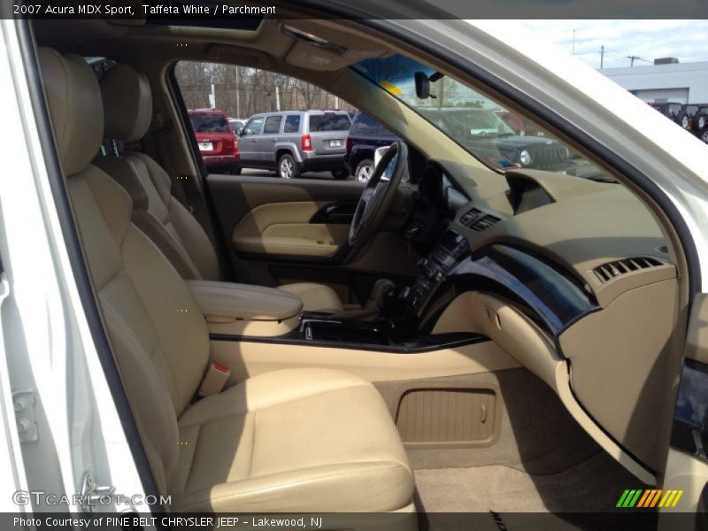 Taffeta White / Parchment 2007 Acura MDX Sport