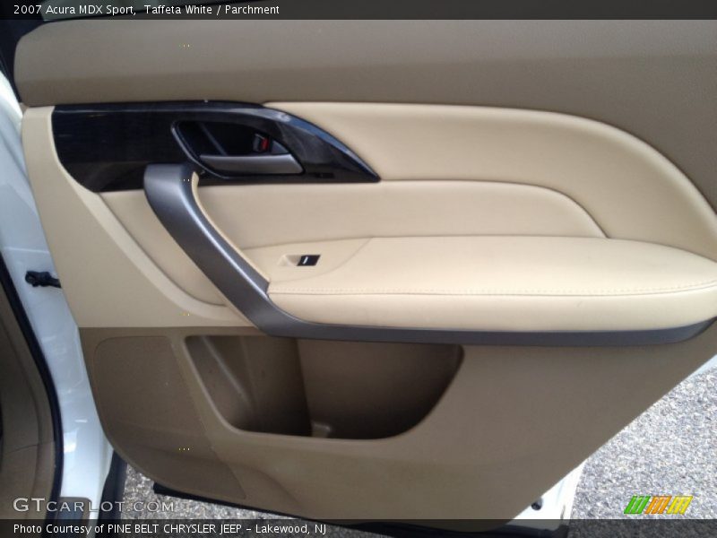 Taffeta White / Parchment 2007 Acura MDX Sport
