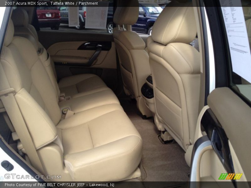 Taffeta White / Parchment 2007 Acura MDX Sport