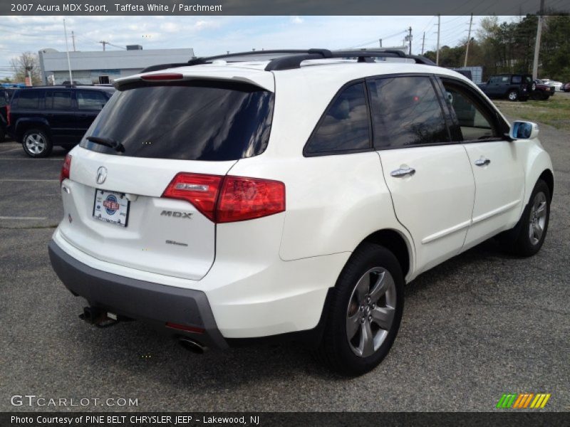 Taffeta White / Parchment 2007 Acura MDX Sport