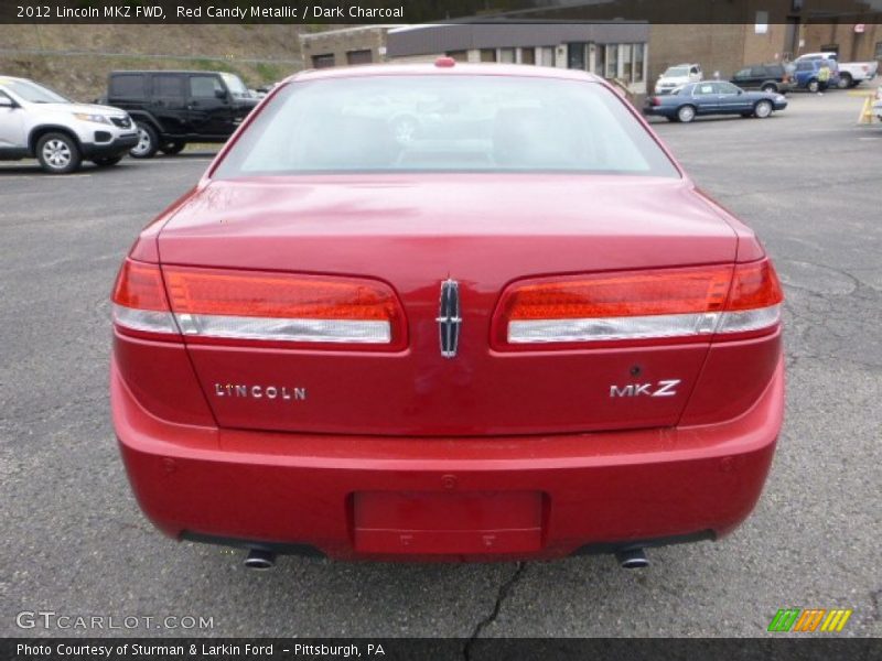 Red Candy Metallic / Dark Charcoal 2012 Lincoln MKZ FWD