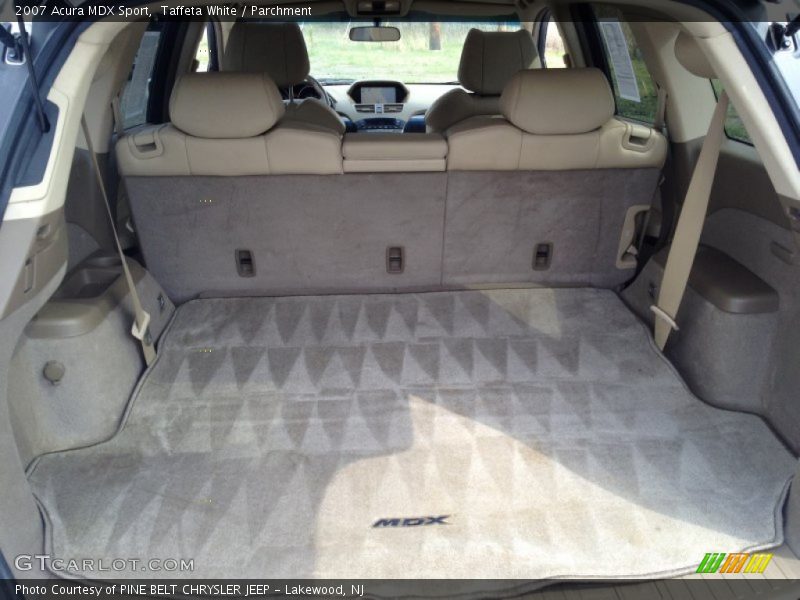 Taffeta White / Parchment 2007 Acura MDX Sport