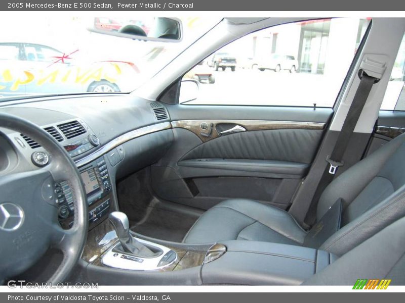 Pewter Metallic / Charcoal 2005 Mercedes-Benz E 500 Sedan