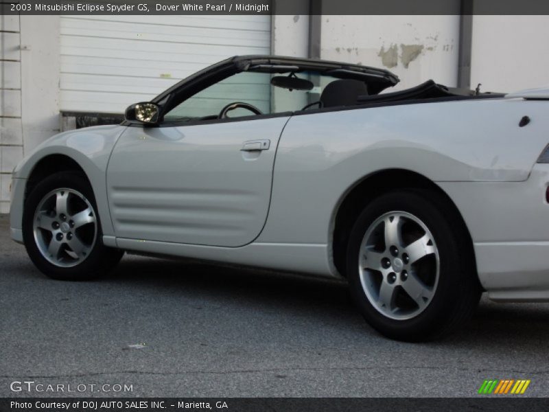 Dover White Pearl / Midnight 2003 Mitsubishi Eclipse Spyder GS