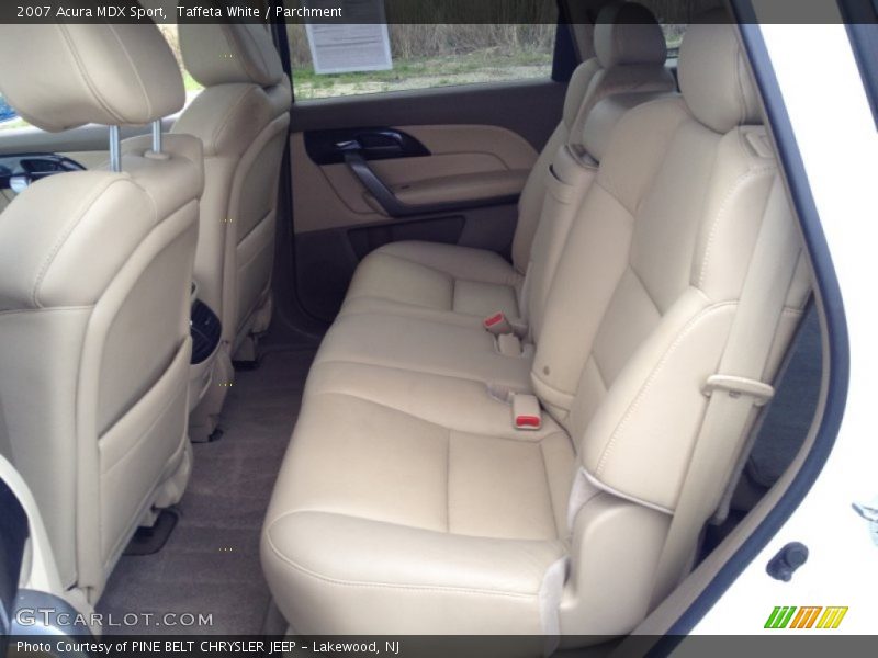 Taffeta White / Parchment 2007 Acura MDX Sport